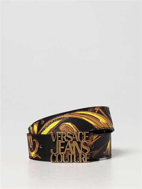 versace jeans couture belt mens